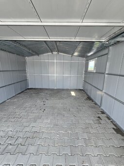 Plechová garáž 3x5 m - 5
