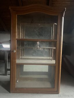 Prosklená starožitná vitrína - 5