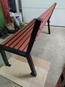 Nová zahradní lavička - 5