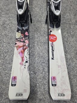 Set Lyže Rossignol (154 cm) + hole Völkl – skvělý stav - 5