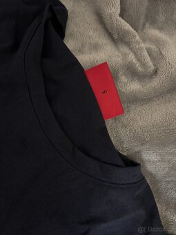 Navy pánské triko Hugo Boss Dolive - 5