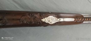 Stříbrná křesadlová puška dámská 1750 - 5