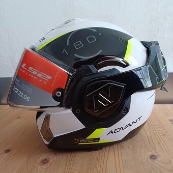 Silniční překlápěcí moto přilba LS2 Advant Codex - 5