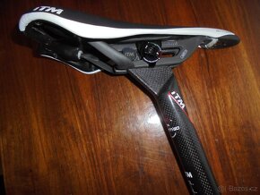 ITM Sit'n'Go Carbon SET - sedlovka 31,6mm, 350mm + sedlo - 5