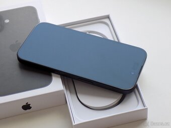 APPLE iPhone 16 128GB Black - ZÁRUKA - 100% BATERIE - 5
