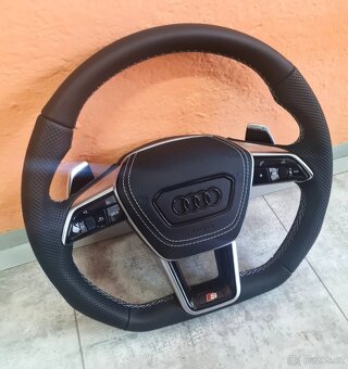 AUDI VOLANT - SPORTOVY S LOGOM S + AIRBAG + RS PADLA - 5