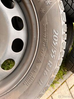 Zimní kola s disky 205/55 R16 – Matador Nordica + poklice - 5