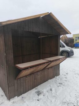 Dřevěný stánek - 5