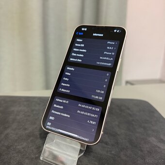 iPhone 13 128GB růžový, pěkný stav, 12 měsíců záruka - 5