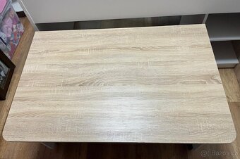 Dětská vyvýšená postel se stolem - 90x200 - 5