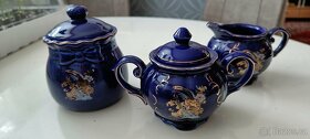 Modro-zlata keramika sada - 5