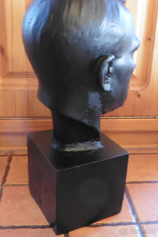 ADOLF HITLER velká busta 32cm/5kg signována - 5
