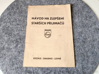 Starožitné prospekty a návody k rádiím - 5