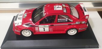 Mitsubishi Lancer evo VI 1:18 autoart rally rarita T.Makinen - 5