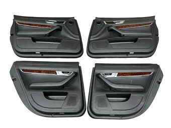 Sedačky černá kůže Audi A6 C6 4F avant r.v. 2006 - 5