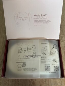 Odsávačka mateřského mléka Momcozy M6 Mobile Style - 5