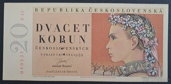 Bankovky - Republika Československá (1945-1953) - 5