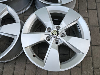 ALU kola disky Škoda 5x112 R17 Yeti Karoq 7J ET45 - 5