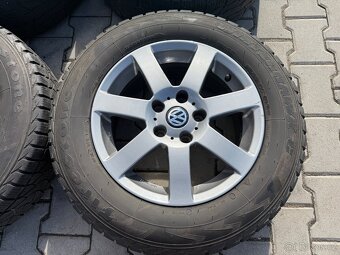 4x al kola 5x120 16 + pneu zimní 215/65 R16C - 5