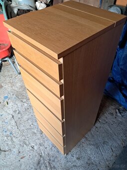 Ikea komoda Malm se zrcadlem - 5