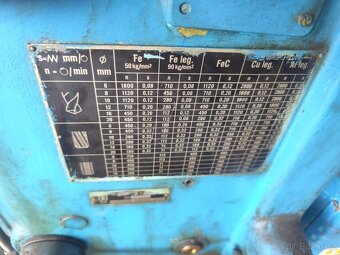 vrtačka stolní VS 20A. - 5
