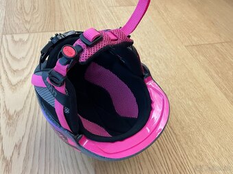 Dětská lyžařská přilba UVEX 46-51cm + brýle - 5