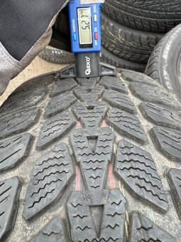 1007. 4x zimní pneu dunlop 195/65 r15 (cca 6 mm) - 5