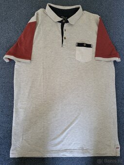 RESERVED - PÁNSKÉ TRIČKO POLO XL - 5