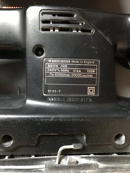 bruska Black&Decker BD170 - dobrý stav - 5