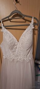 Svatební šaty vel.38 - 5