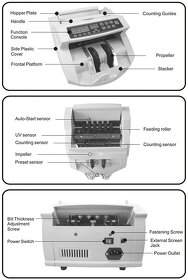 Nová univerzální profesionální počítačka bankovek - 5