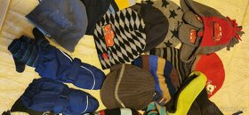 Zimní čepice, šály a rukavice 0-5 let - 5