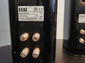 Elac Vela FS 407 High End sloupový reproduktor v černém vyso - 5