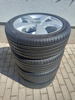 Alu kola original ŠKODA OCTAVIA II 225/45 R17 - 5