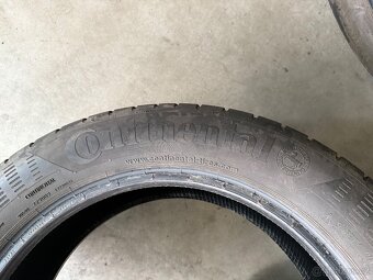 prodám letní pneumatiky 215/55/17 Continental celá sada - 5