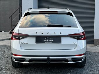 ŠKODA SUPERB SCOUT 4x4 2.0TDI 147 KW WEBASTO TAŽNÉ m2023 - 5