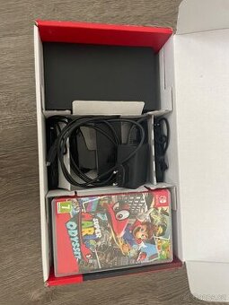 PRODÁM: Nintendo Switch V1 (Neon Red/Blue) + 8 HER + 32GB KA - 5