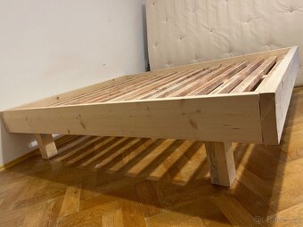 Masivní postel s futonem 160x200 - 5