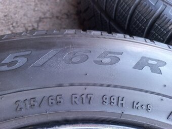 Sada kol Audi 215/65R17 zimní - 5