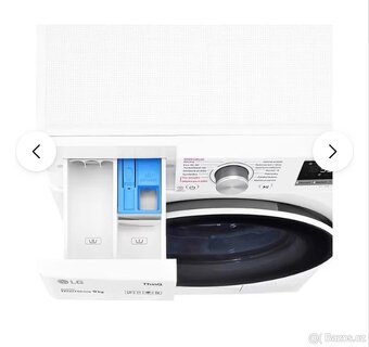 Parní pračka LG ThinQ 9 kg Výborný stav - 5