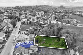 Pozemek připravený k výstavbě v klidné části Kamenického Šen - 5