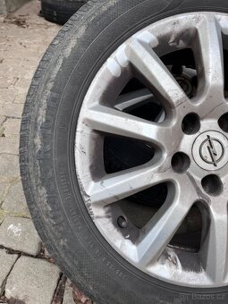 Alu disky + letní pneumatiky 205/55 R 16 H | Opel Zafira - 5