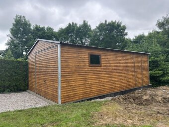 Plechová garáž 4,5x6m. - 5