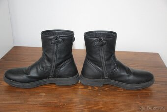 Krásné kotníkové černé boty ECLAIR zn. Geox - 5