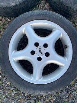Alu kola AEZ 5x100, 4x, r15, letní pneu - 5