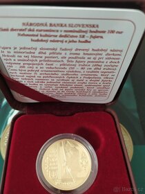 100 euro,SK, zlatá - 5