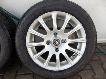 15" alu Nissan + letní pneu 185/65 R15 88T - 5