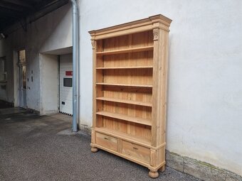 LUXUSNÍ VELKÁ KNIHOVNA-OBCHODNÍ REGÁL 270 cm - 5