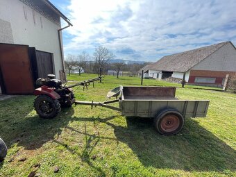 Malotraktor, fréza - 5