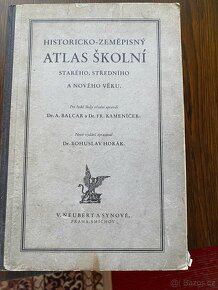 Dva starožitné školní atlasy - 5